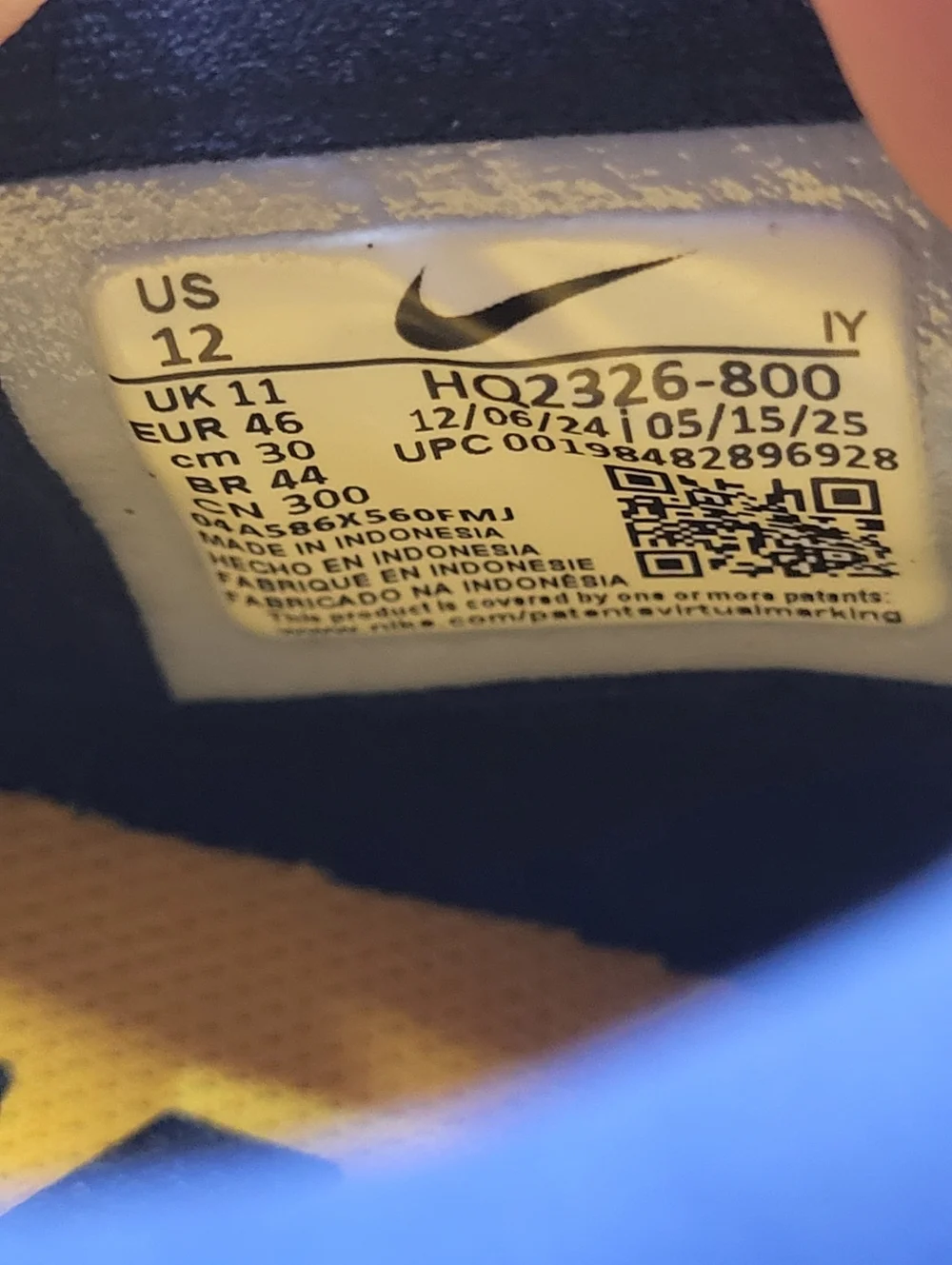 Nike Phantom 6 Low academy TF Erling Haaland HQ2326-800 Men's New  Size 12